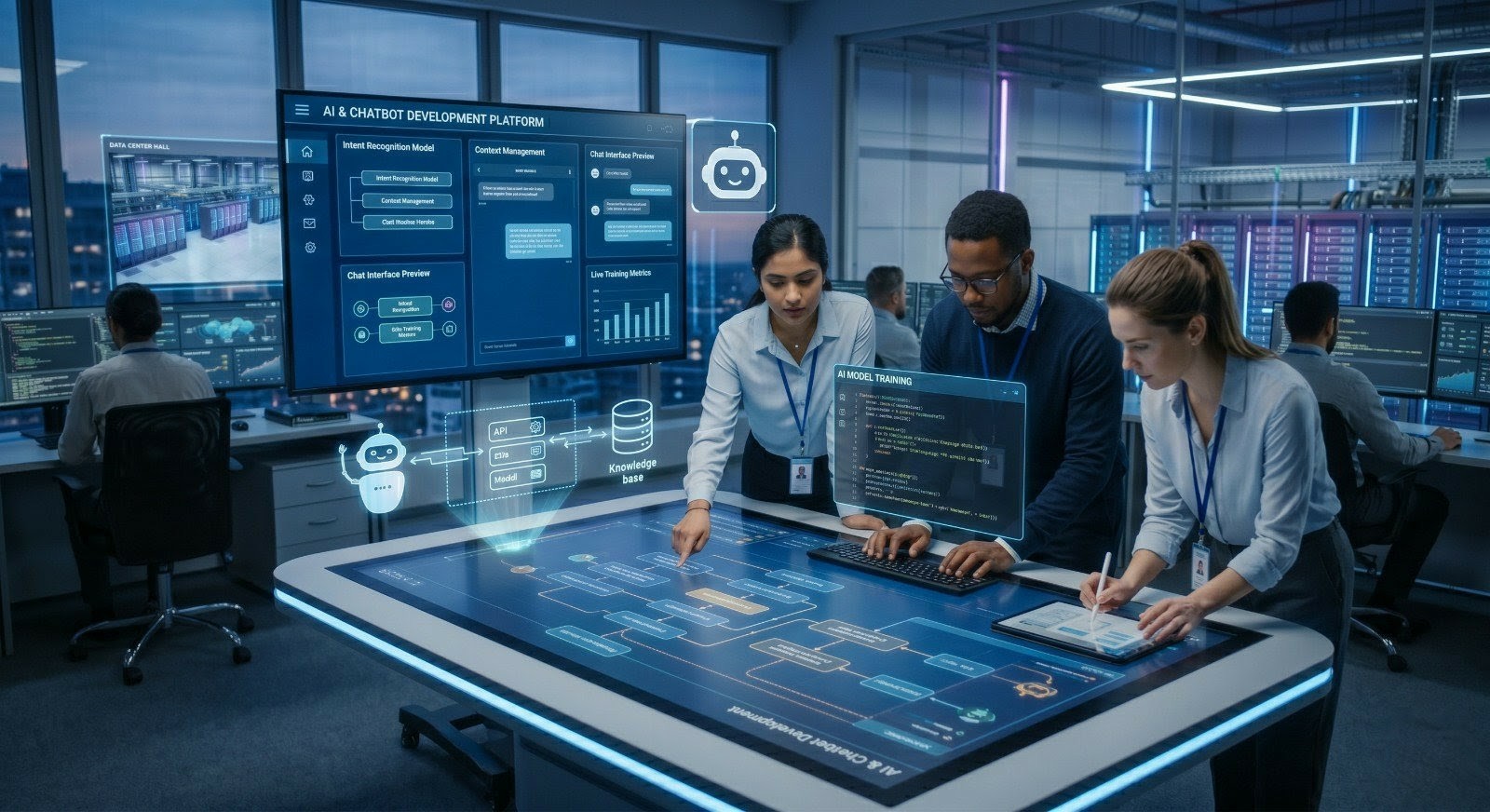 Advanced automated digital processing flows
